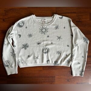 Sincerely Jules Moon &‎ Stars Lightweight Sweater
